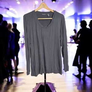 H By Halston Black Long Sleeve Women's Top Sz XL